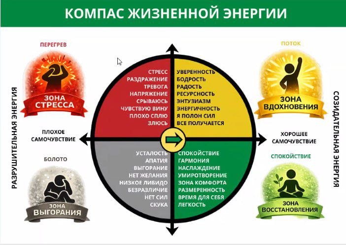 Компас жизненной энергии